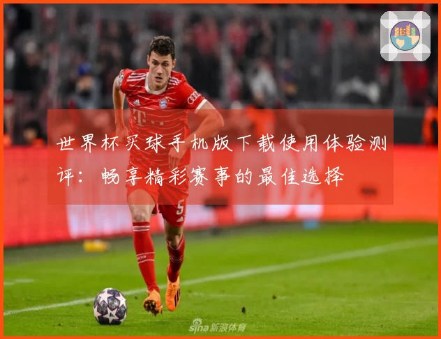 世界杯买球手机版下载使用体验测评：畅享精彩赛事的最佳选择